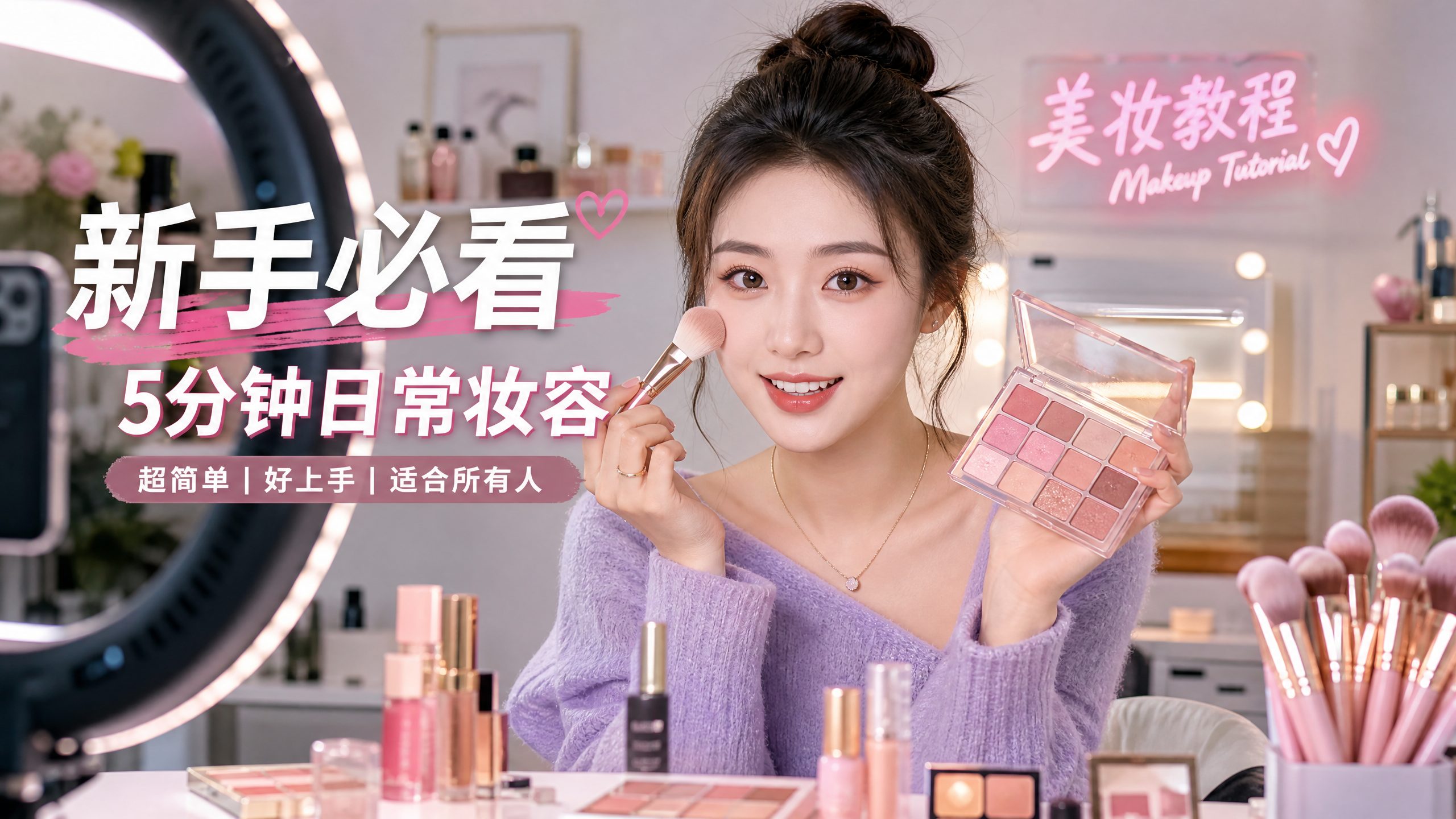 抖音揭秘美妆视频教程